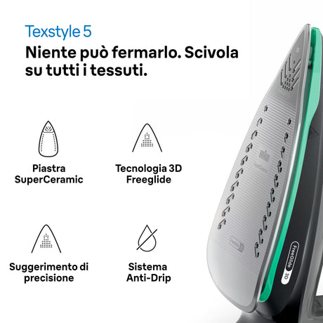 Braun TexStyle 5 FERRO A VAPORE SI5277GR