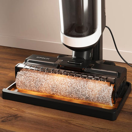 Polti RollySteam WD30C, lavapavimenti senza filo, che aspira, lava e igienizza con il vapore, senza detersivi