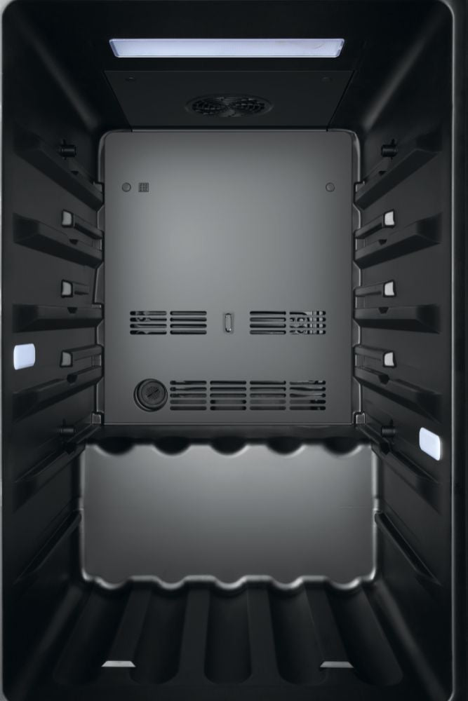 Haier Wine Bank 50 Serie 5 HWS49GA Cantinetta vino con compressore Libera installazione Nero 49 bottiglia/bottiglie