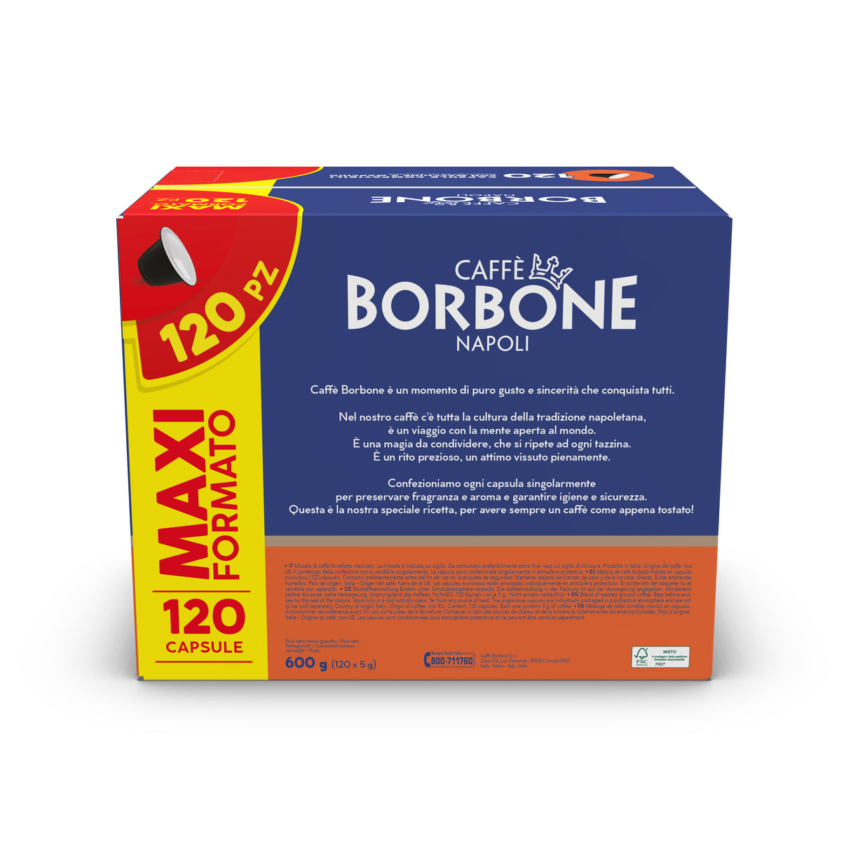 Caffè Borbone Capsule per Nespresso Suprema Capsule caffè 120pz