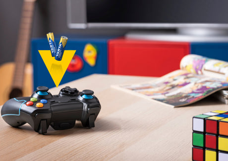 Varta Longlife Power, Batteria Alcalina, AA, Mignon, LR6, 1.5V, Blister da 4, Made in Germany