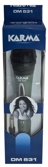 Karma Italiana DM 531 microfono Grigio Microfono per karaoke