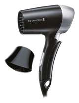 Remington D2400 asciuga capelli 1400 W Nero, Argento