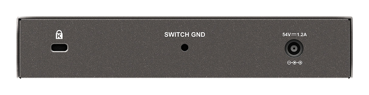 D-Link DGS-1008P/E switch di rete Non gestito L2 Gigabit Ethernet (10/100/1000) Supporto Power over Ethernet (PoE) Desktop Nero