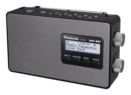 Panasonic Radio Portatile FM/DAB+, Batteria/Corrente RF-D10