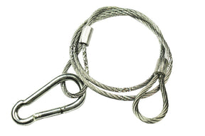 Karma Italiana SAFE 5MM cavo di sicurezza Argento 0,95 m