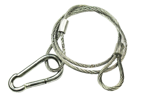 Karma Italiana SAFE 5MM cavo di sicurezza Argento 0,95 m