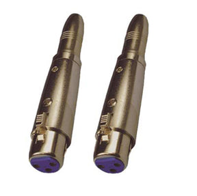 Karma Italiana CA 8232 adattatore per inversione del genere dei cavi XLR 6.3mm Bronzo