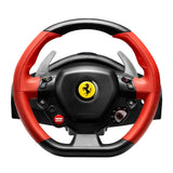 Thrustmaster Ferrari 458 Spider Nero, Rosso USB Sterzo + Pedali Xbox One