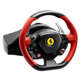 Thrustmaster Ferrari 458 Spider Nero, Rosso USB Sterzo + Pedali Xbox One