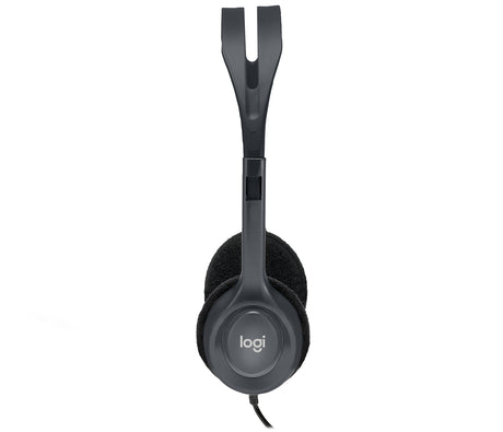 Logitech 981-000593 cuffia e auricolare Cablato A Padiglione Ufficio Nero