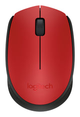 Logitech M171 mouse wireless (rosso)