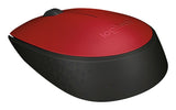 Logitech M171 mouse wireless (rosso)