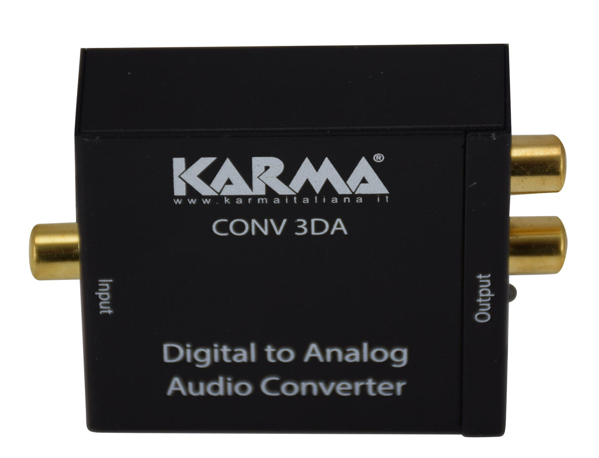 Karma Italiana CONV 3DA convertitore audio Nero