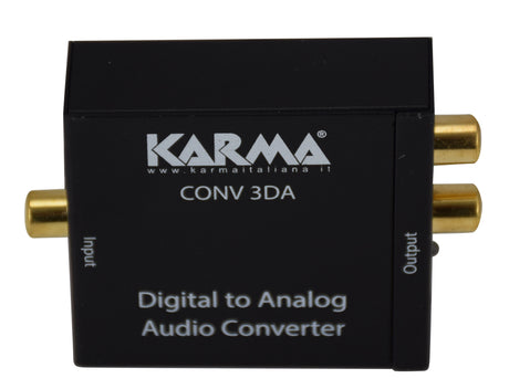 Karma Italiana CONV 3DA convertitore audio Nero