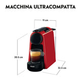 De’Longhi Essenza Mini EN 85.R macchina per caffè Automatica Macchina per caffè a capsule 0,6 L