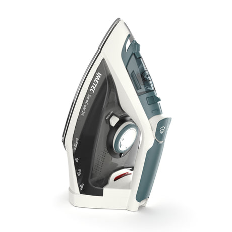 Imetec Ferro a vapore ZeroCalc 2X, Tecnologia Anticalcare, 2200 W, Colpo Vapore 120 g