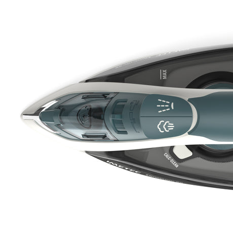 Imetec Ferro a vapore ZeroCalc 2X, Tecnologia Anticalcare, 2200 W, Colpo Vapore 120 g