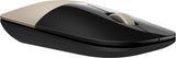 HP Z3700 Gold Wireless Mouse