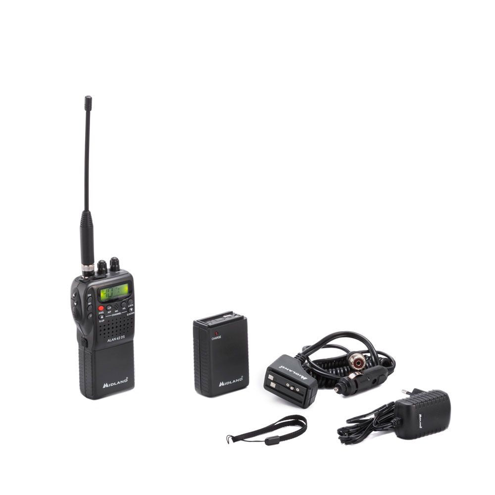 Midland C1267 ricetrasmittente 40 canali 26.565 - 27.99125 MHz Nero