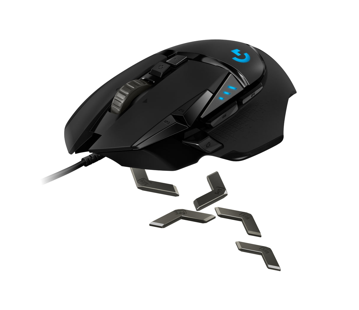 Logitech G G502 HERO mouse gaming a filo