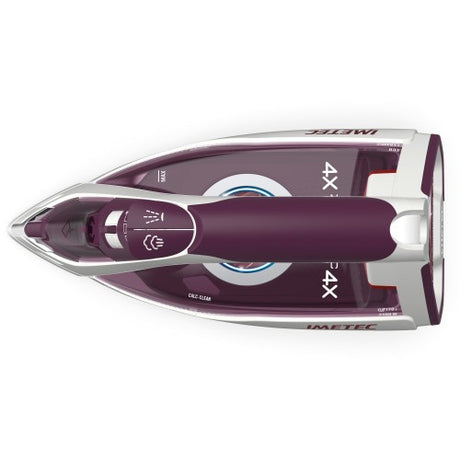 Imetec Ferro a Vapore ZeroCalc Z3 3900, Tecnologia Anticalcare, Tecnologia Intellivapor, 2400 W, Colpo Vapore 170 g