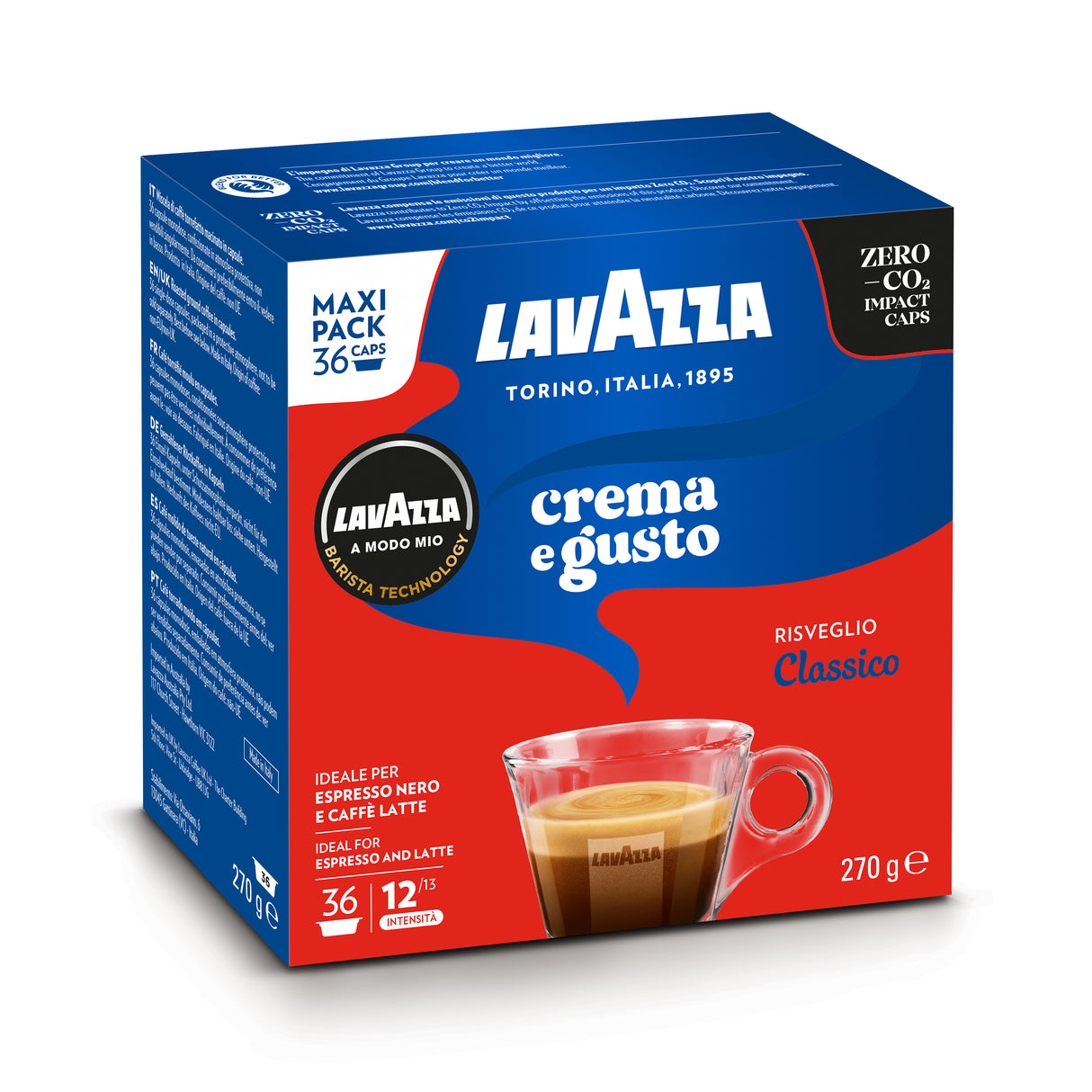 Lavazza A Modo Mio Crema e Gusto, 36 Capsule