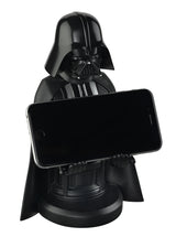 Exquisite Gaming Cable Guys Star Wars Darth Vader Supporto passivo Controller per videogiochi, Telefono cellulare/smartphone Nero