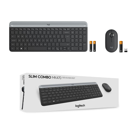 Logitech MK470 Kit Mouse e Tastiera Wireless