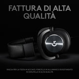 Logitech G PRO X cuffia gaming cablata con microfono 7.1 Surround