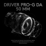 Logitech G PRO X cuffia gaming cablata con microfono 7.1 Surround