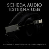 Logitech G PRO X cuffia gaming cablata con microfono 7.1 Surround
