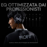 Logitech G PRO X cuffia gaming cablata con microfono 7.1 Surround