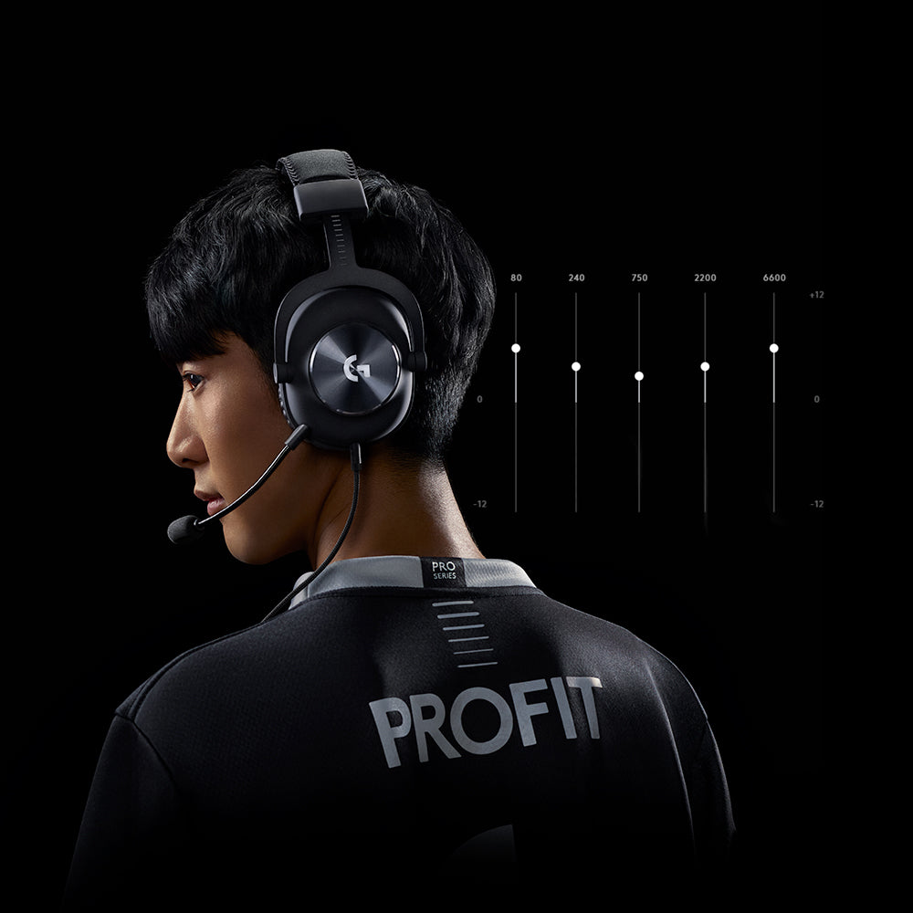 Logitech G PRO X cuffia gaming cablata con microfono 7.1 Surround