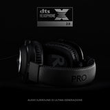 Logitech G PRO X cuffia gaming cablata con microfono 7.1 Surround