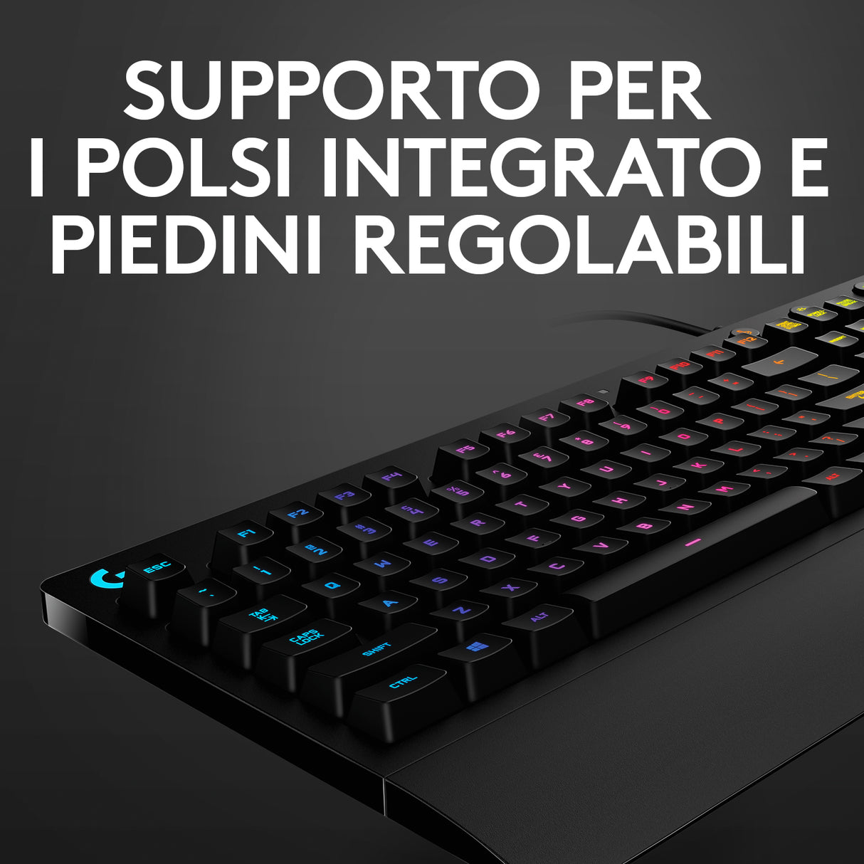 Logitech G G213 Prodigy Tastiera Gaming Cablata