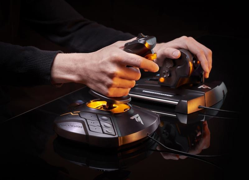 Thrustmaster T-16000M FCS Flight Pack Nero USB Joystick Analogico/Digitale MAC, PC