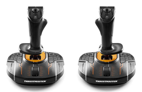 Thrustmaster T.16000M FCS SPACE SIM DUO Nero, Arancione USB Joystick Analogico/Digitale PC