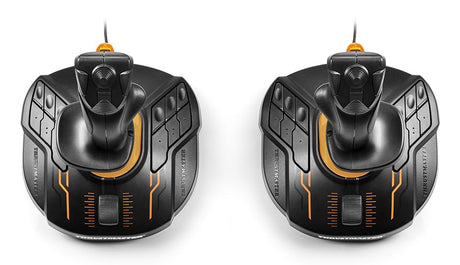 Thrustmaster T.16000M FCS SPACE SIM DUO Nero, Arancione USB Joystick Analogico/Digitale PC