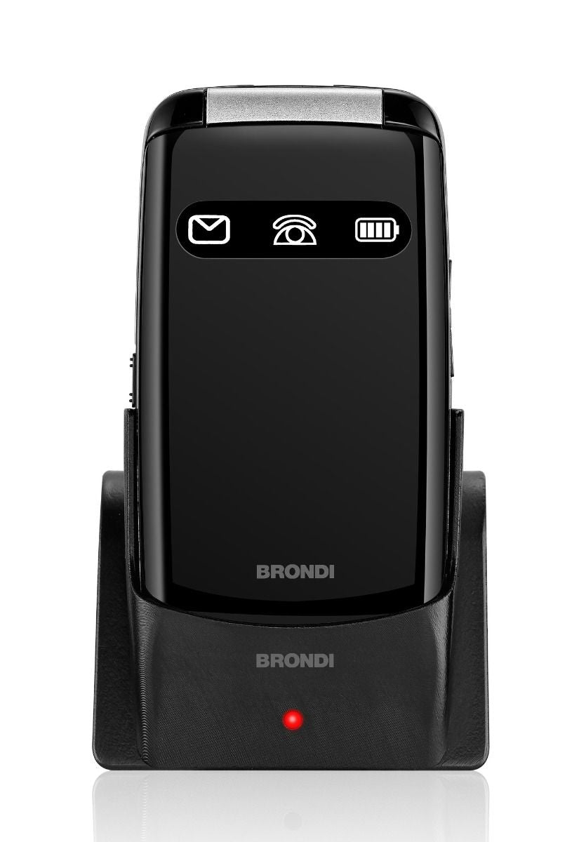 Brondi Amico Favoloso 7,11 cm (2.8") Nero Telefono di livello base