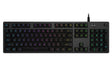 Logitech G 920-009343 tastiera Gaming USB QWERTY Italiano Carbonio