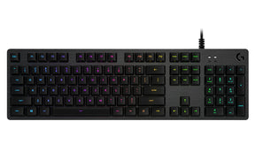 Logitech G 920-009343 tastiera Gaming USB QWERTY Italiano Carbonio