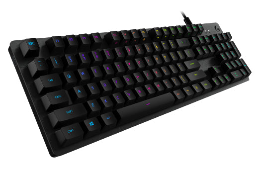Logitech G 920-009343 tastiera Gaming USB QWERTY Italiano Carbonio