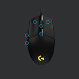 Logitech G G203 LIGHTSYNC mouse gaming a filo
