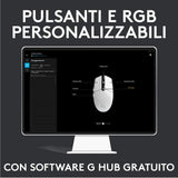 Logitech G G203 LIGHTSYNC mouse gaming a filo