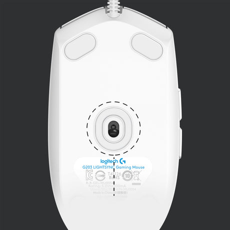 Logitech G 910-005797 mouse Gaming USB tipo A 8000 DPI
