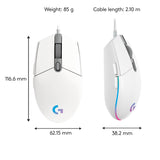 Logitech G 910-005797 mouse Gaming USB tipo A 8000 DPI
