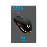 Logitech G 910-005797 mouse Gaming USB tipo A 8000 DPI