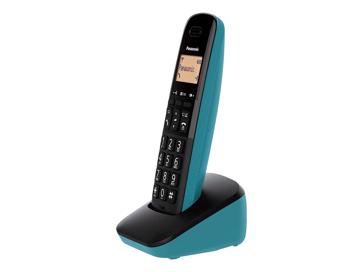 Panasonic KX-TGB610JTC - Telefono cordless - blu