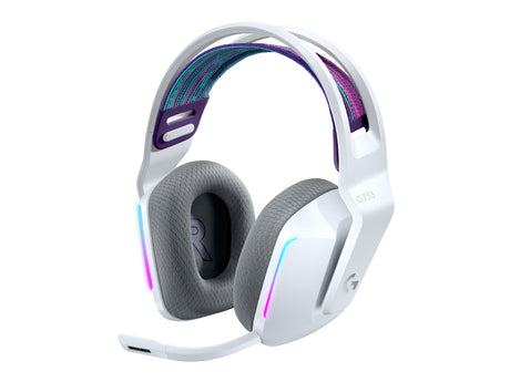 Logitech G 981-000883 cuffia e auricolare Wireless A Padiglione Gaming Bianco